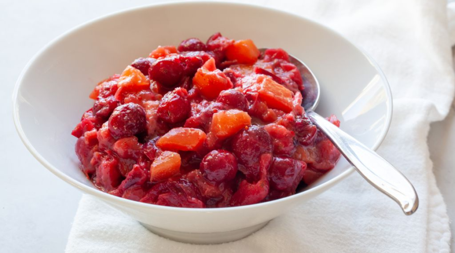 Recipe: Simmer cranberries with mango, cumin, and ginger for this Indian take on cranberry chutney